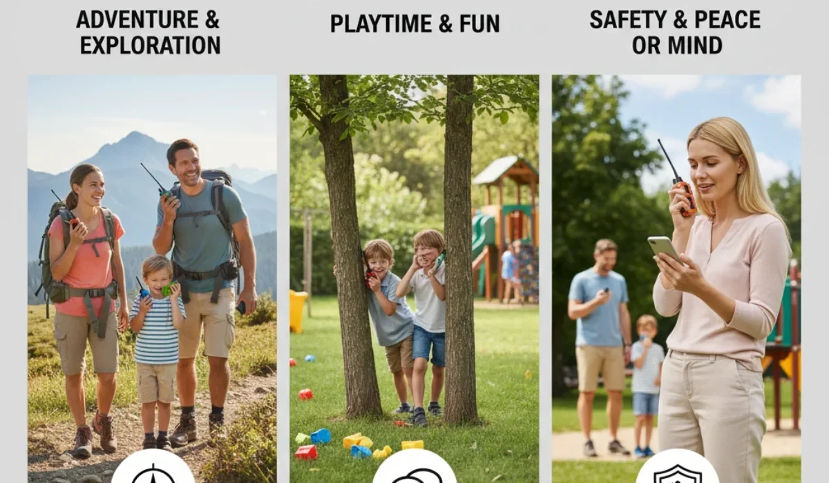 Keep Your Family Connected with Walkie-Talkies