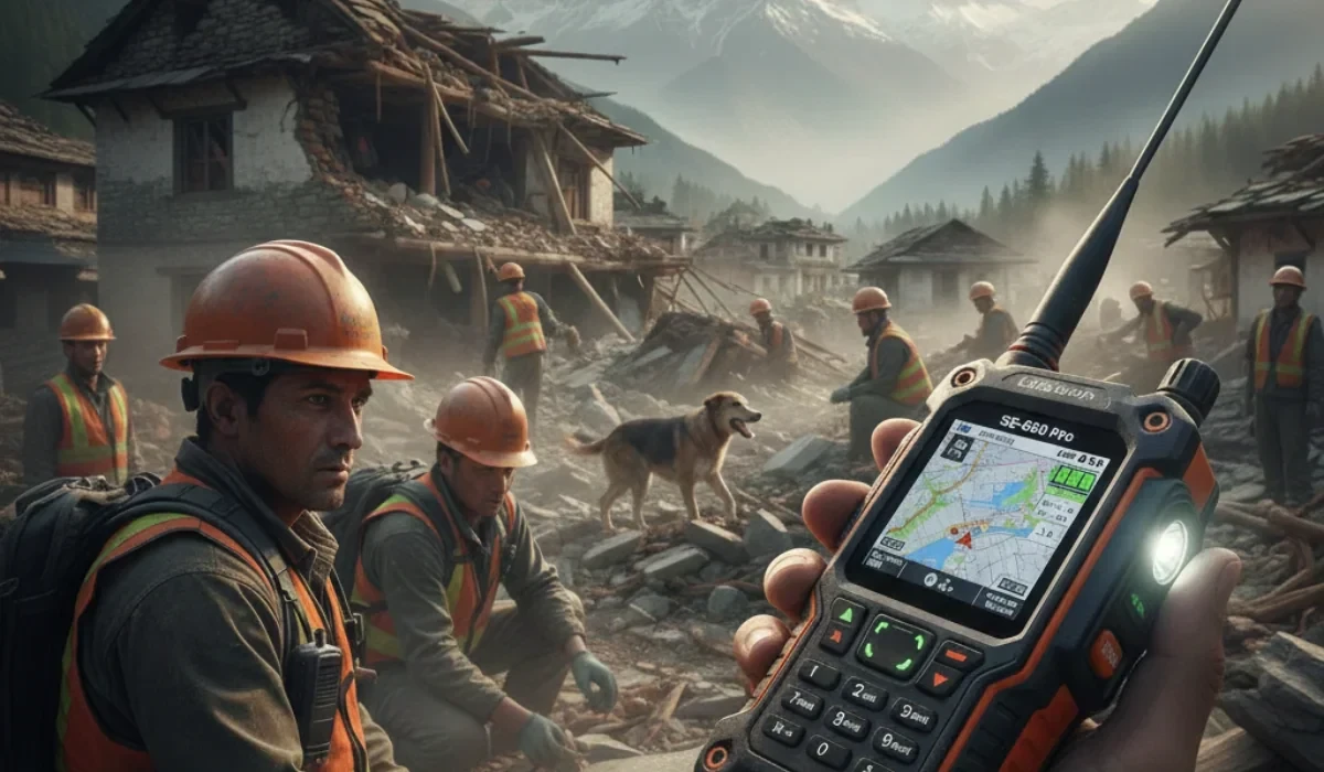 खोजी र उद्धार कार्यमा Walkie Talkie को महत्व